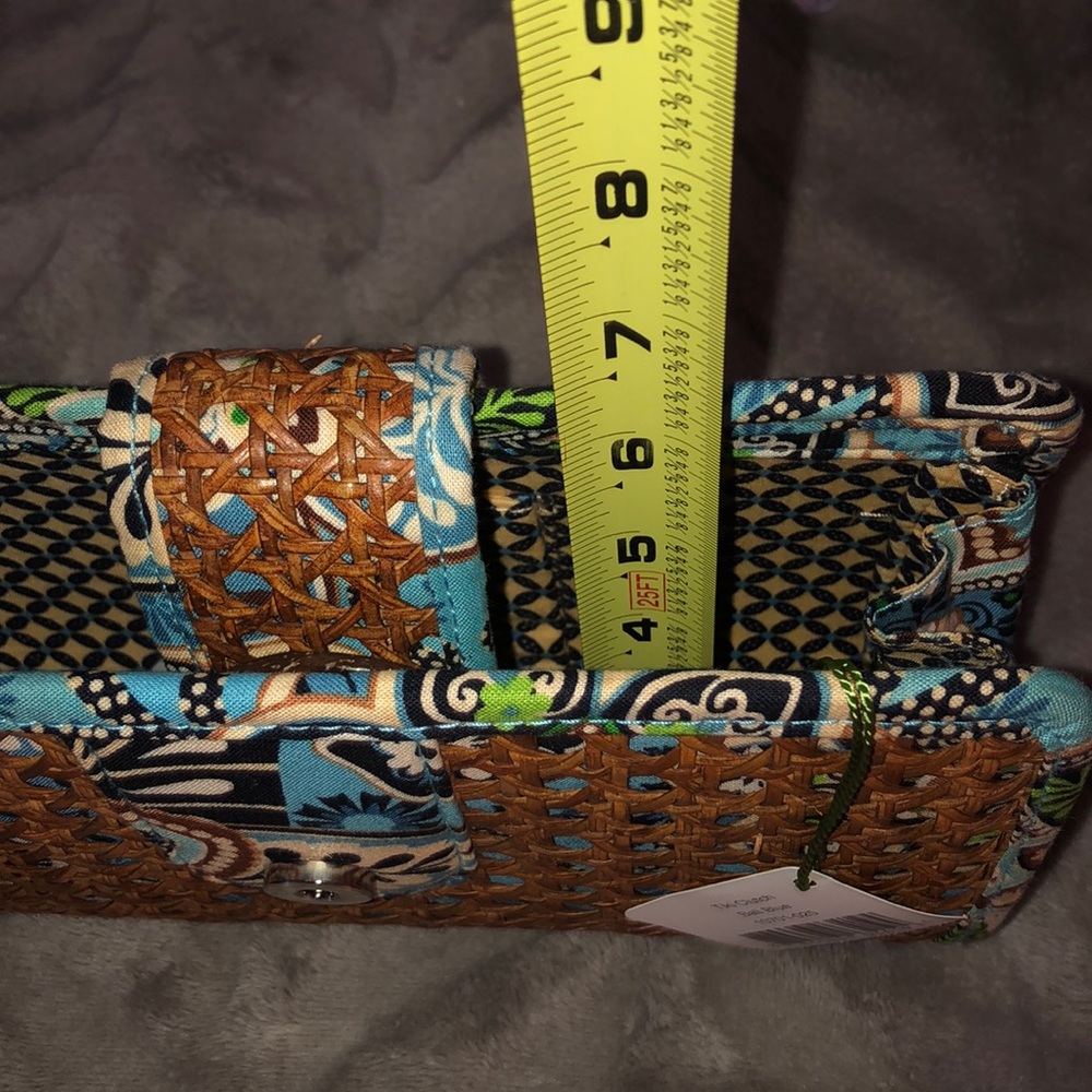 NWT Vera Bradley Tiki Clutch Wedding, vacation, beach, photo shoot honeymoon - Picture 10 of 11